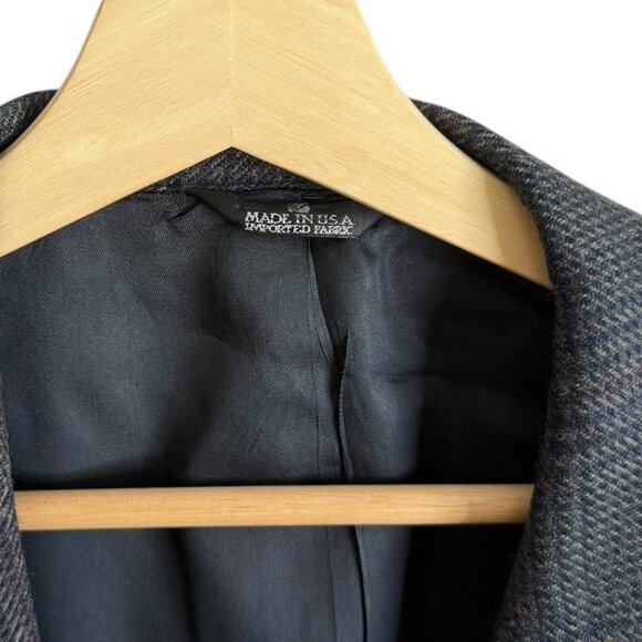 Polo University Club Ralph Lauren Plaid Blazer Navy 46 Preppy Academia - Picture 8 of 8